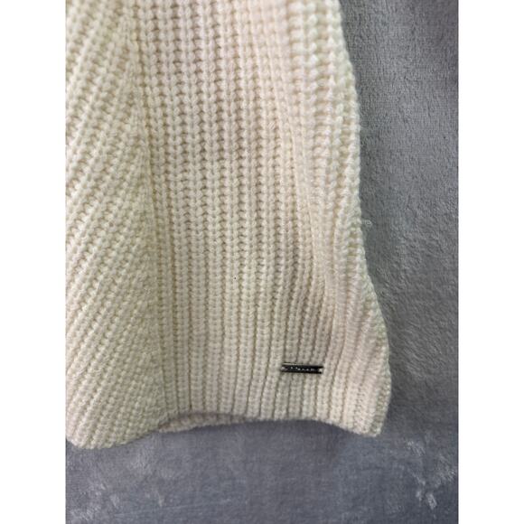 T. Tahari Cowl Neck Sweater – White – Size XS - Picture 4 of 6